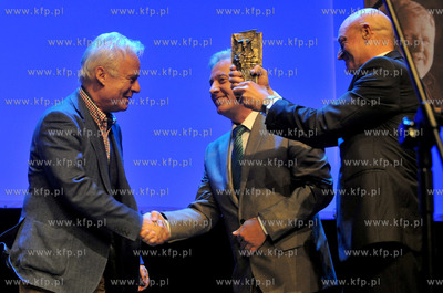 Gdańsk. Teatr Szekspirowski. Profesor Jerzy Limon...