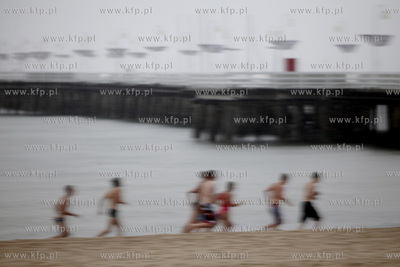 Sopockie molo w deszczu. 
18.07.2011
fot. Krzysztof...