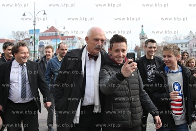 Wizyta kandydata w wyborach na prezydenta RP Janusza...