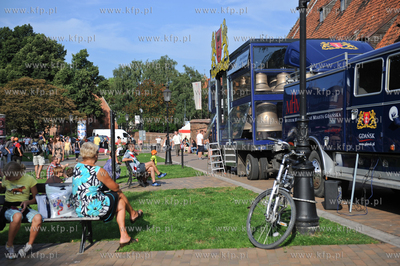 Gdansk. Skwer Jana Heweliusza. XIII Gdanski Festiwal...