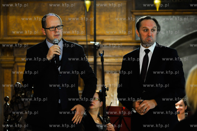 Gdansk. Dwor Artusa. Festiwal Solidarity of Art. Uroczyste...