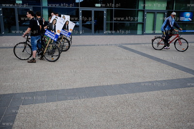 Gdansk. Wrzeszcz. Spotkanie Agnieszki Pomaski - kandydatki...
