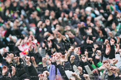 Gdansk. PGE Arena. Mecz o mistrzostwo Ekstraklasy....