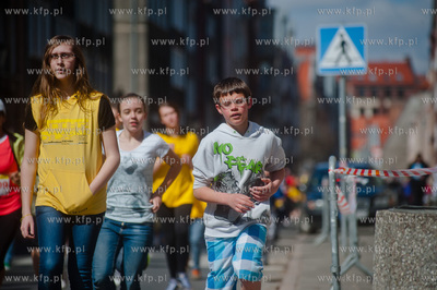 Gdansk. Dlugi Targ. Bieg Nadziei 2013 zorganizowany...