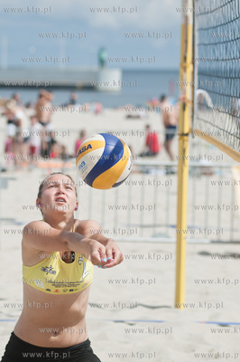 Gdynia. Plaza miejska. Akademicki Puchar Polski w siatkowce...