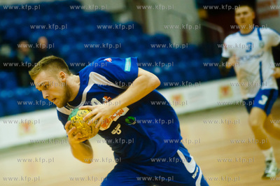 Hala AWFiS Gdansk. Mecz pilki recznej I ligi. Wybrzeze...