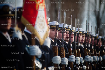 Port Wojenny w Gdyni. Ceremonia ostatniego opuszczenia...