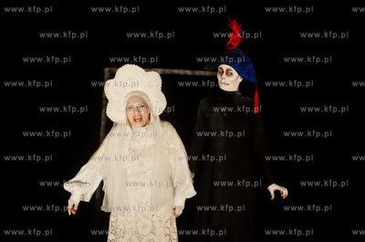 Gdansk. Teatr Wybrzeze. Proba spektaklu pt. Martwe...