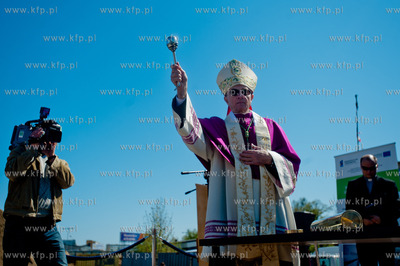 Gdansk. Batycki Kampusu Uniwersytetu Gdanskiego. Uroczystosc...