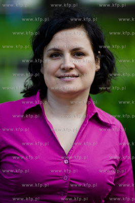 Gdansk. Park przy pomniku Swietopelka. Konferencja...