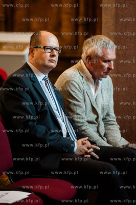 Gdansk. Dwor Artusa. Uroczystosc wreczenia Nagrod Prezydenta...