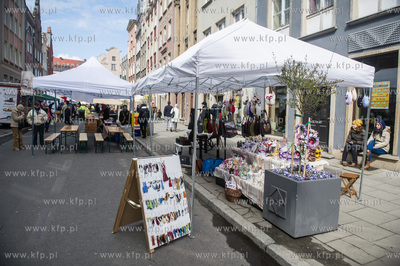 Gdansk. Wolny Targ. PIerwsza z cyklu imprez, ktore...