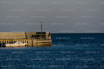 Port rybacki w Kuznicy. 19.08.2015 fot. Mateusz Ochocki...