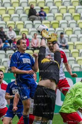 Energa Stadion Gdańsk. Charytatywny mecz piłkarski...