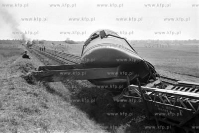 Katastrofa kolejowa na trasie pomiędzy Malborkiem...