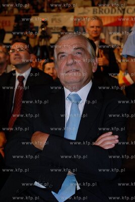 Konwencja PiS w Hali Olivia w Gdansku. n/z prof. Zbigniew...