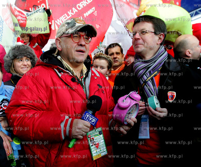 Final XVII WOSP rozpoczal sie w Szczecinie, gdzie na...