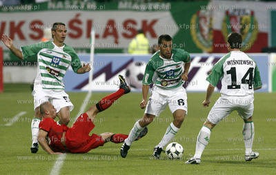 Ekstraklasa. Pilka Nozna. Lechia Gdansk vs Slask Wroclaw.
Nz....