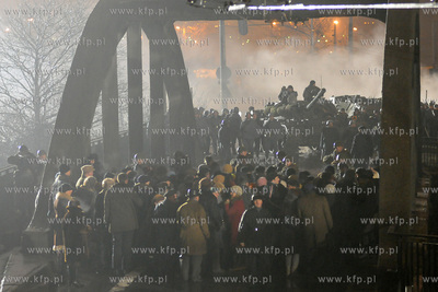 Plan zdjeciowy filmu o masakrze robotnikow na Wybrzezu...