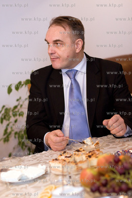 Wicepremier Waldemar Pawlak odwiedzil Bytów. Nz. wizyta...