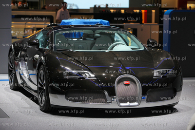Targi motoryzacyjne w Genewie. NZ. Bugatti Grand Sport
03.03.2010...