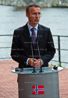 Gdansk, taras Polskiej Filharmonii Baltyckiej. Konferencja...