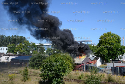 Pozar w Gdyni Grabowku. 26.08.2013 fot. Andrzej J....