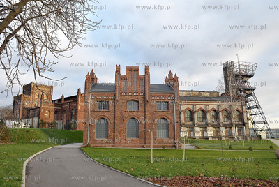 Muzeum Slaskie w Katowicach. Teren dawnej kopalni wegla...
