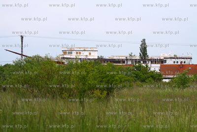 Transport kadluba do portu wewnetrzego w Gdansku szkolnego...