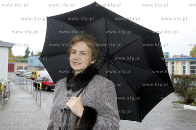 Danuta Walesa. 23.10.2005 fot. Wojtek Jakubowski /KFP