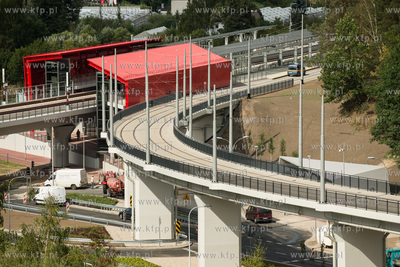 Dzisiaj na gdanska Morene pojechal pierwszy tramwaj....