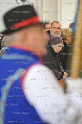 Gdansk. Bazylika Mariacka. Msza zalobna w intencji...