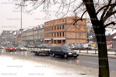 Gdansk Wrzeszcz budowa nowego domu na al. Grunwaldzkiej...