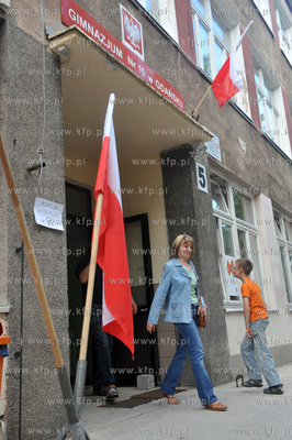 Wybory Prezydenta RP. Komisja nr 179 w Gimnazjum nr...