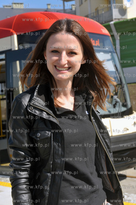 Alicja Mongird - rzecznik prasowy ZKM Gdansk 26.04.2012...