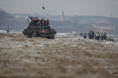 Sopot. Wielka Orkiestra Swiatecznej Pomocy. Przejazdzka...