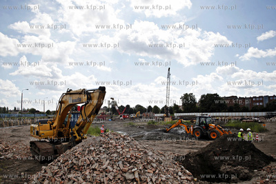 Gdansk. Ruszyla budowa Muzeum II Wojny Swiatowej. 
23.08.2012
fot....