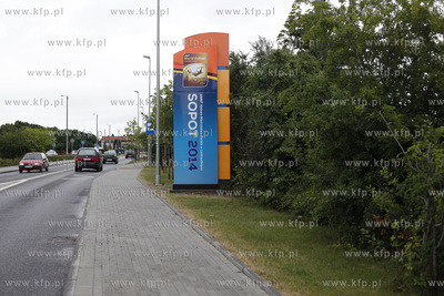 Witacze promujące Halowe Mistrzostwa Swiata w Lekkoatletyce,...