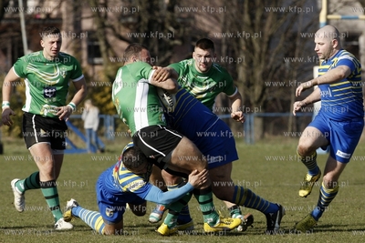 Ekstraliga Rugby. Ogniwo Sopot - Lechia Gdansk.
30.03.2014
fot....