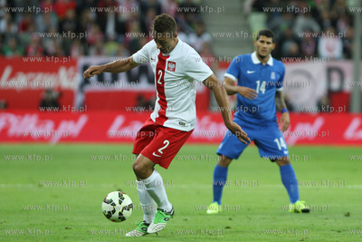 Gdańsk. PGE Arena. Mecz towarzyski Polska - Grecja....