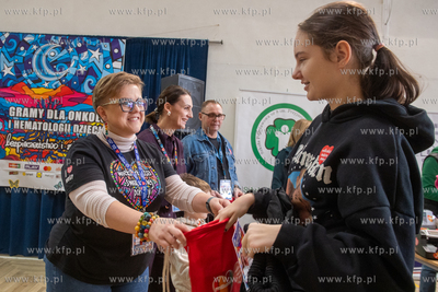 Sztab WOŚP w ZSP nr 8 w Gdańsku Chełmie ul. Dragana...