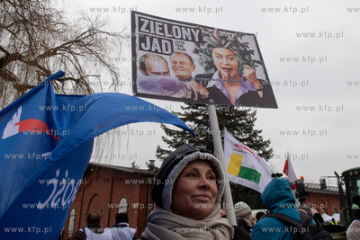 Protest przeciwko Zielonemu Ładowi organizowany przez...