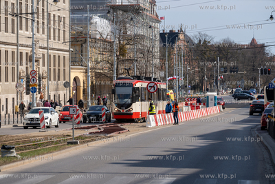 Zmiana organizacji ruchu tramwajów na odcinku Nowych...