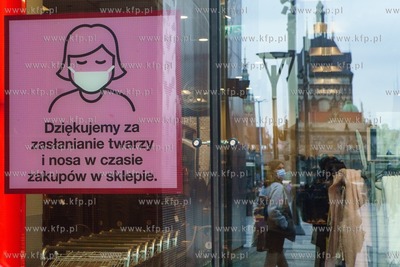 Gdańsk Forum. Informacja o konieczności noszenia...