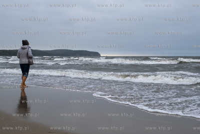 Sopot. Sztorm na Bałtyku. 14.09.2024 / fot. Anna Rezulak...