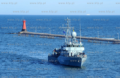 Okrety Stalego Zespolu Obrony Przeciwminowej NATO (SNMCMG-1)...