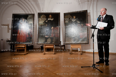 Gdansk. Muzeum Narodowe, oddział Sztuki Dawnej. Uroczystosc...