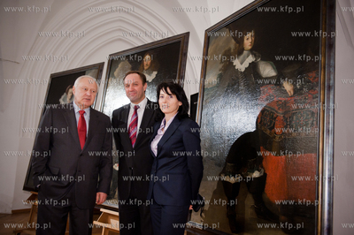 Gdansk. Muzeum Narodowe, oddział Sztuki Dawnej. Uroczystosc...