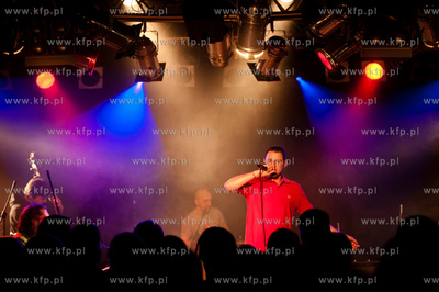 Gdansk. Klub studencki Kwadratowa. Koncert Marcina...