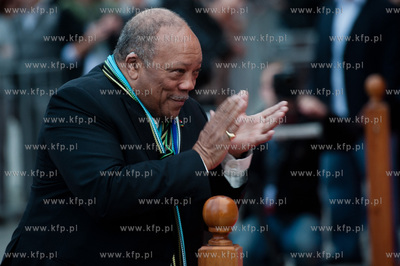 Gdansk. Dziedziniec Polskiej Filharmoni Baltyckiej....
